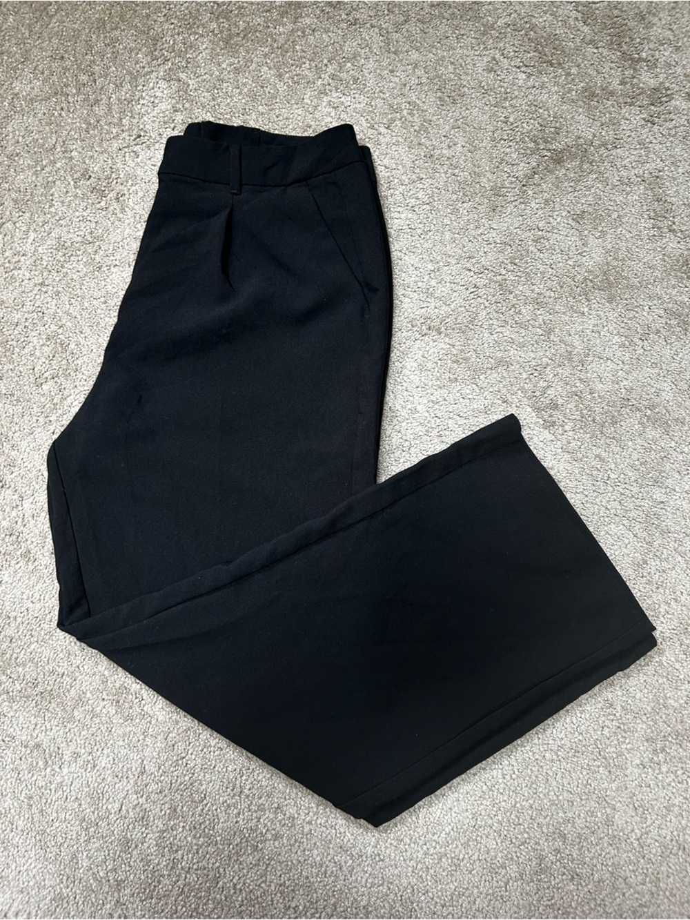 Old Navy Black Wide-Leg Trousers